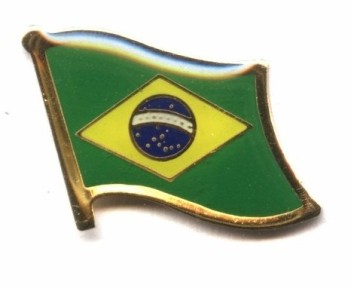 Brazilië Vlag Badge Lapel pins