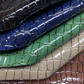 Pu Leather for Shoes and Bags traditional design of crocodile for shoes and bags Manufactory