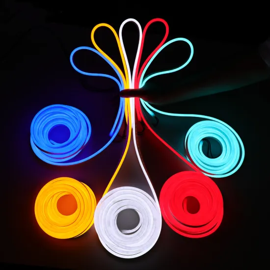 New Generation DIY 12V/24V DC IP68 PVC Silicone RGB Neon Flexible LED Strip Light for Party