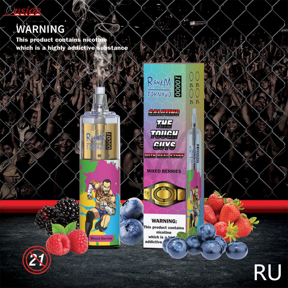 Randm Tornado 10000 Tiger Blood Vape Fabrikant fan Sina