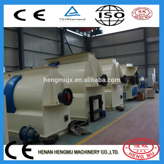 SHW series feed mixer 1 ton horizontal feed mixer