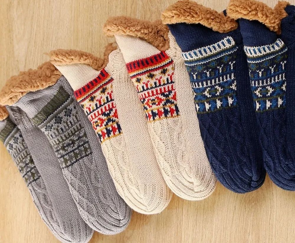 Sweater Chunky Slipper Socks