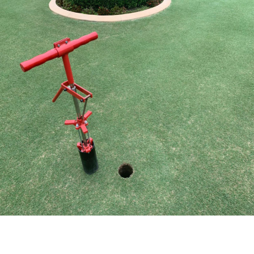 Round Grass Hand Operated Golf Hole Cutter