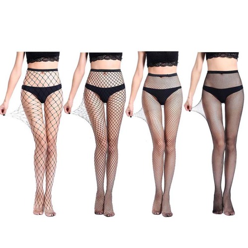 Women Fishnet Tights 4P