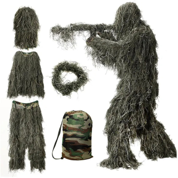 STURDYARMAR CAMO WOODLAND GHILLIE CAME - AGROTURA TATTICHE PER CAZIONE E USO OUTDOOR