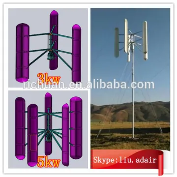 Wind Turbine Generator 3000W Max, Combine With Wind Solar Hybrid Controller(LCD Display)