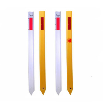 PVC U Type Reflective Bollards for Roadside Warning and Traffic Delineation
