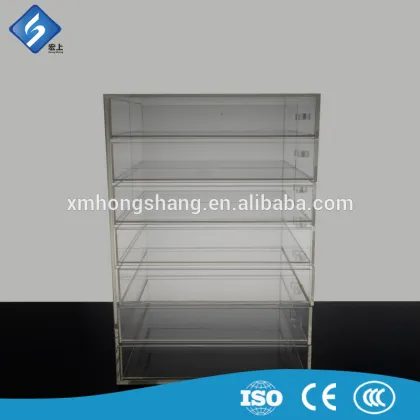 2016 Useful 7 Layer Acrylic Storage Boxes / Cases for Sale
