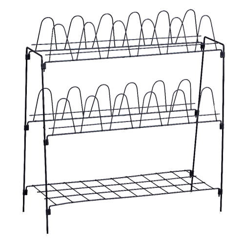 metal wire shoe rack