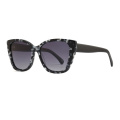 Women Oversized Cat Eye Uv400 Polarized Acetate Sunglasses