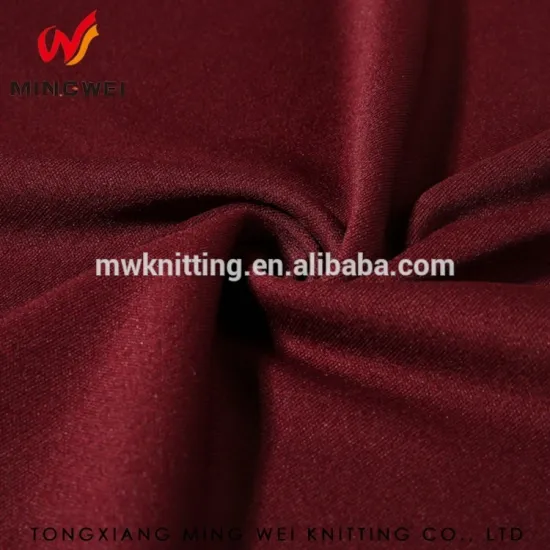 Reliable service tricot dazzle fabric garment for plus size women clothing