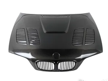 High mold carbon car hood