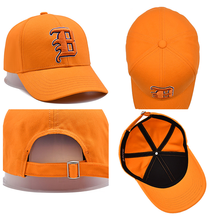 Orange Baseball Cap 