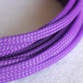 PET Expandable Cable Sleeve 2mm ~ 30mm Tight Braided High Density Hardness Insulate Line Protect Wire Wrap Gland Sheath Colorful