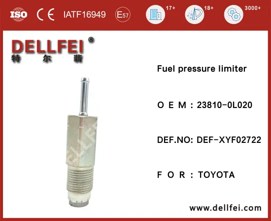 Fuel pressure limiter valve kit 23810-0L020 For TOYOTA