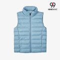 Gilet imbottito leggero per bambini con colletto alla coreana