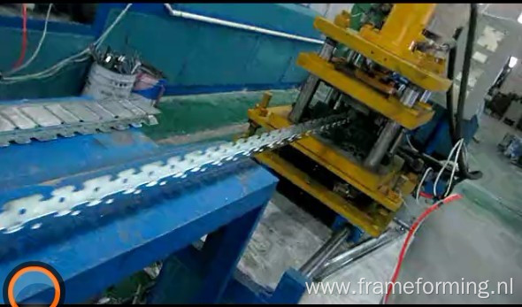 suspended ceiling double furring channel 47 X 19 mm roll forming machine