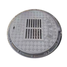 Round ductile cast iron manhole cover