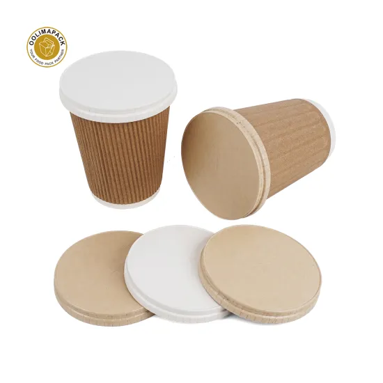 Top Selling Paper Coffee Cups with lids by OOLIMA