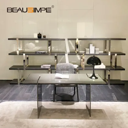 Modern Solid Wood Frame Bookshelf