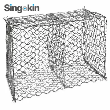 Hot Selling Galvanized Gabion Hexagonal Woven Wire Mesh