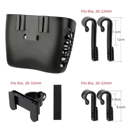 Bicycle Wall Hanging Basket for Children's Bikes and Scooters