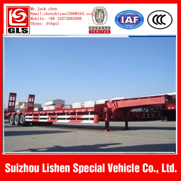 extendable low bed trailer