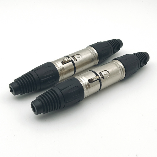 Microphone Audio Cable XLR Plug Adapter Connector