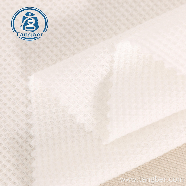 Knitting  65% Polyester 35% Cotton Waffle Fabric