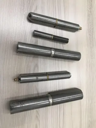 Water drop welding hinge for swing door