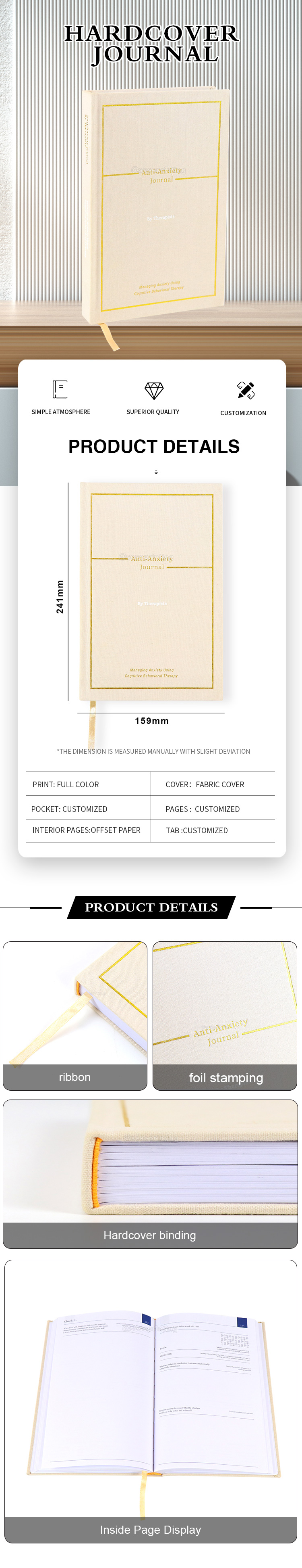 Fabric Notebook
