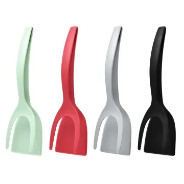Custom Logo OEM ODM 30.5x8.5cm Multifunctional Bread Egg Steak Grip Flip Spatula - Food Grade Nylon Spatula