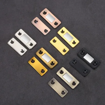 Custom Invisible Door Suction and Strong Magnetic Bumper - Ultra-Thin, No Punching Solution