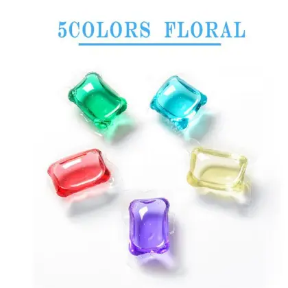 1/5/10 pcs Laundry Beads Gel Dissolve Laundry Washing Ball Cleaner Capsule Lasting Fragrance Laundry Liquid Pod Discs Hot Sale