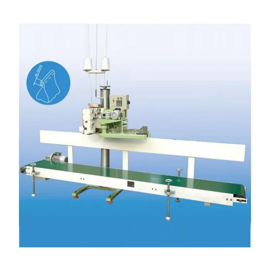 Full-Automatic Fertilizer Bagging and Sewing Machine for 25kg and 50kg Bags on Conveyor Belt