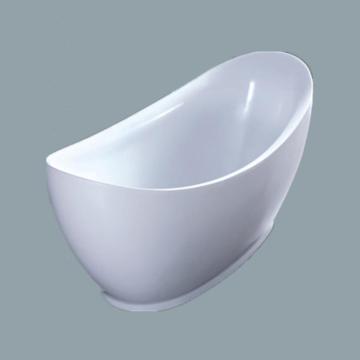 High Quality Chinese Factory Acrylic Bathtub with Ceramic Finish
