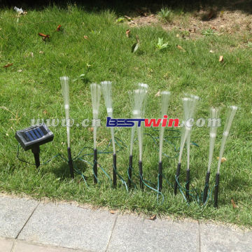 LED Solar Christmas Decorative String Light with Fiber shaped