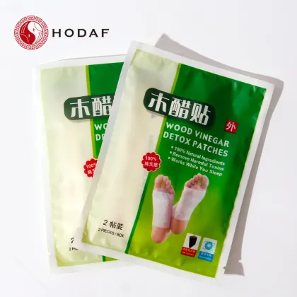 chinese herbal medicine wood vinegar detox patch