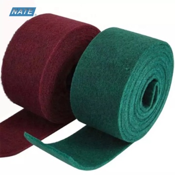 Tẩy miếng đệm công nghiệp làm sạch bọt biển cuộn đệm