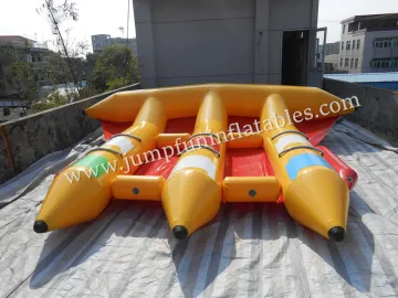 Adult inflatable flyfish aqua sports on sale!!! Crazy...Flying Fish!!!