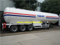 56 CBM 24ton Propane Transport Przyczepy cysterny