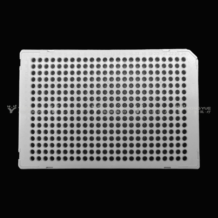 40ul 384 Well Pcr Plate Full Skirt White Frame Clear Tube 40ul 384 Well Pcr Plate Full Skirt White Frame Clear Tube