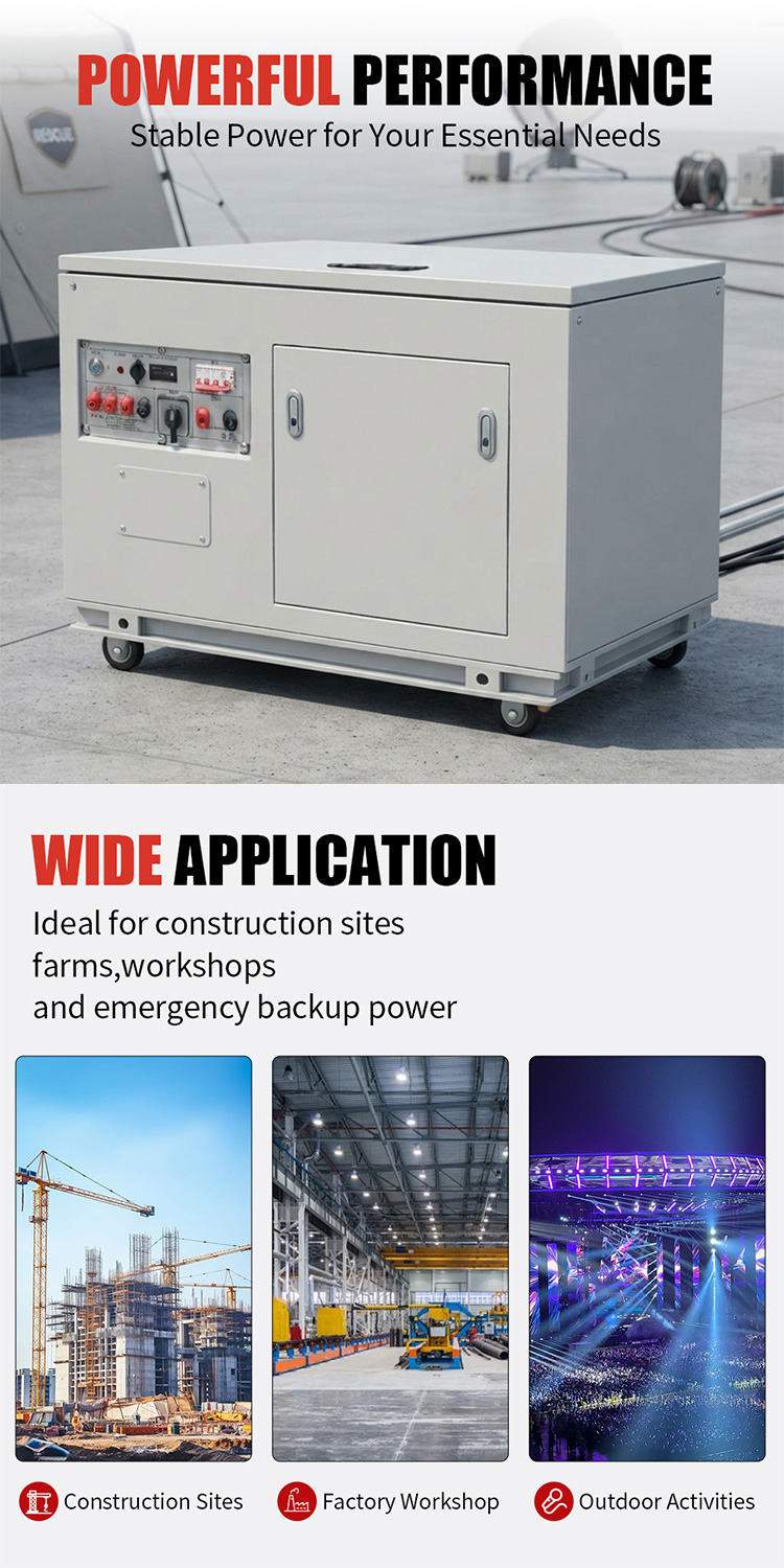 TKH17000ES Gasoline Generator(12)