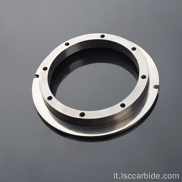 Anello in carburo di tungsteno con slot