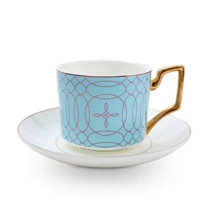 Nordic Fine Royal Porcelain Tea and Coffee Set - Bone China