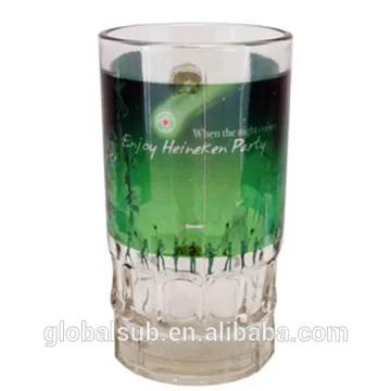 Glass Beer Mugs 22oz Sublimation Beer Mug with handle