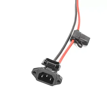 AC Three-Vertical Plug Line 4 Square Silicone Injection Molding for Electric Vehicle Battery Wiring Harness