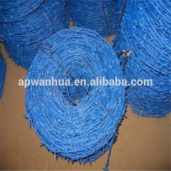 galvanized PVC coating barbed wire