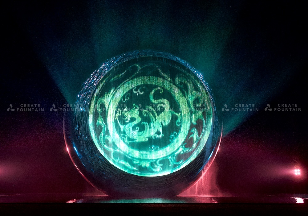 Digital Water Curtain