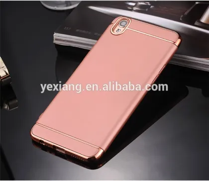 unique design 3 in 1 mobile phone case for oppo r9s shockproof cover